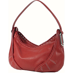Charlotte Reid Large leather shoulder bag