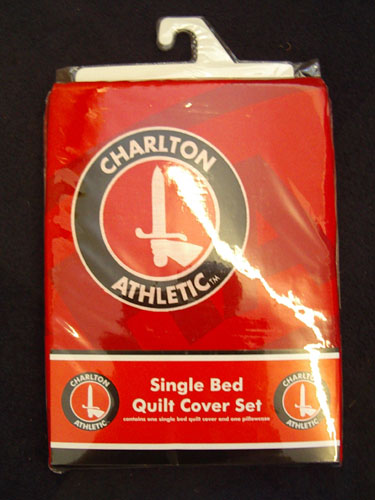 Charlton Athletic Football Duvet Cover and Pillowcase Bedding