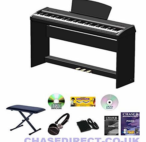 Chase P-40 Digital Piano 88 Fully Weighted Hammer Action Keys With Matching Wooden Stand