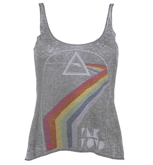 Chaser LA Ladies Pink Floyd Empty Spaces Tank Vest from