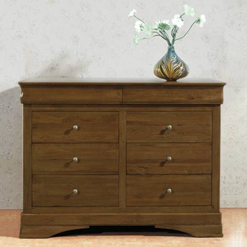 Chateau Oak Bedroom Furniture Chateau Oak 8 Drawer Chest
