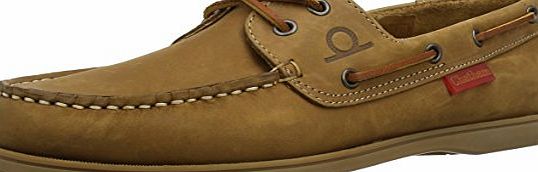 Commodore, Mens Boat Shoes, Walnut, 6 UK