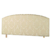 Chatsworth Damask Double Headboard, Desert