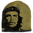 Che Guevara Olive Face Jaquard Beanie