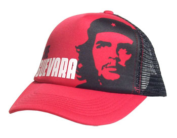 Che Guevara Red Full Face Truckers Cap