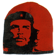 Che Guevara Red Jaquard Knit Beanie