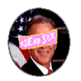 Cheap Sex Bush Button Badges