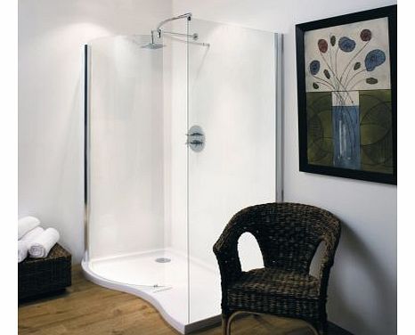 Cheapsuites 1350mm Walk In Shower Enclosure