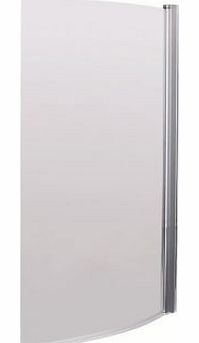 Cheapsuites 820mm Curved Bath Tub Shower Screen
