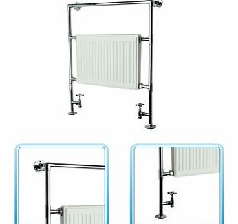 Cheapsuites 910mm x 640mm - White and Chrome