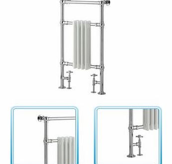 Cheapsuites 930mm x 491mm - White and Chrome