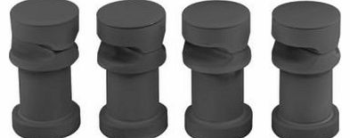 Cheapsuites Anthracite Radiator Brackets - For