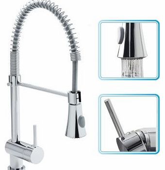Chrome Modern Kitchen Sink Mixer Tap