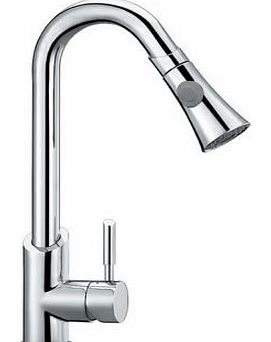 Cheapsuites Chrome Pull Out Kitchen Tap