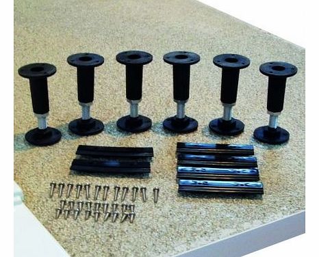 Cheapsuites Pack Of 6 Legs/Clips and Screws For