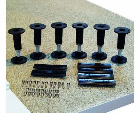 Cheapsuites Pack Of 6 Legs/Clips and Screws For