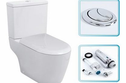 Cheapsuites Series 400 White Ceramic Bathroom