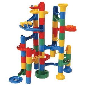 Cheatwell Games Marbultopia Marble Run Build & Learn