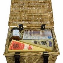Hamper with Cave Matured Cheddar & Cheddar with Tomato & Red Onion