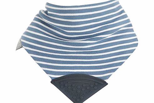 Cheeky Chompers Neckerchew Baby Bib, Blue