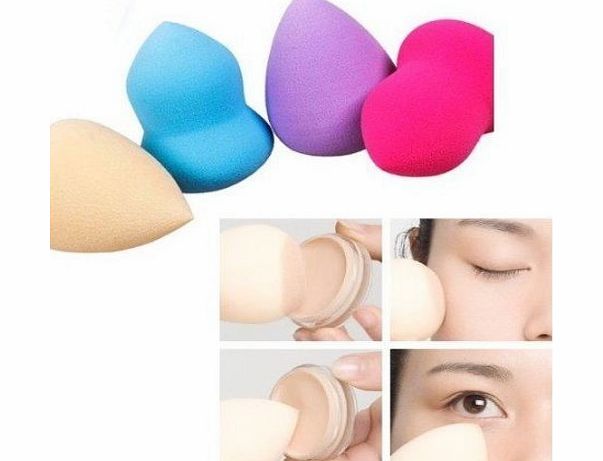 Cheeky Set of 4 Pro Beauty Flawless Makeup Blender/ Makeup Sponge/ Foundation Puff.