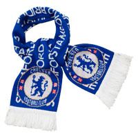 10 Gauge Jacquard Stamford Bridge Scarf.