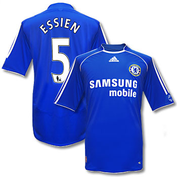 Adidas 07-08 Chelsea home (Essien 5)