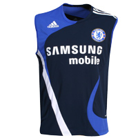 Adidas 07-08 Chelsea Sleeveless Jersey (Navy)