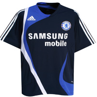 Chelsea Adidas 07-08 Chelsea Training Shirt (Navy)