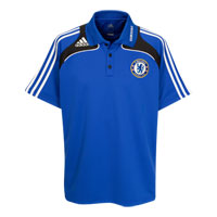 Chelsea Adidas 08-09 Chelsea Polo Shirt (blue)