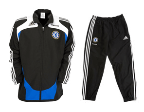 Chelsea Adidas 08-09 Chelsea Presentation Tracksuit (black)