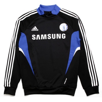 Chelsea Adidas 08-09 Chelsea Sweat Top - Kids (black)