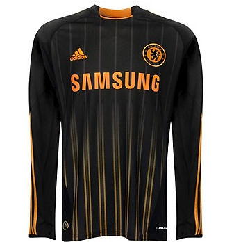 Adidas 2010-11 Chelsea Adidas Long Sleeve Away Shirt