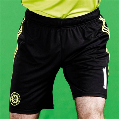 Chelsea Adidas 2010-11 Chelsea Goalkeeper Home Shorts (Kids)