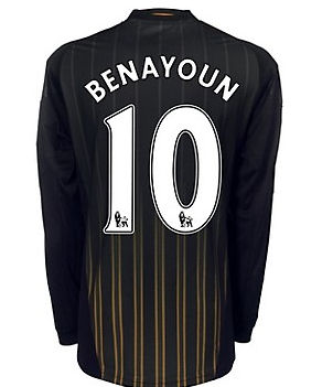 Adidas 2010-11 Chelsea Long Sleeve Away Shirt (Benayoun