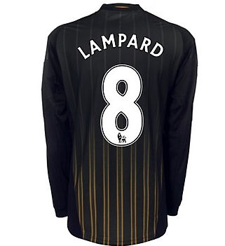 Adidas 2010-11 Chelsea Long Sleeve Away Shirt (Lampard 8)
