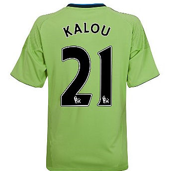 Adidas 2010-11 Chelsea Third Shirt (Kalou 21)