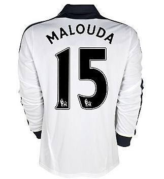 Chelsea Adidas 2011-12 Chelsea Long Sleeve Third Shirt (Malouda