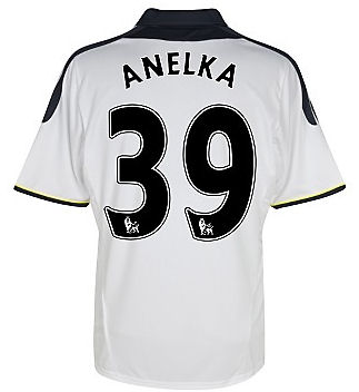 Chelsea Adidas 2011-12 Chelsea Third Shirt (Anelka 39)