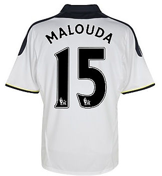 Chelsea Adidas 2011-12 Chelsea Third Shirt (Malouda 15)