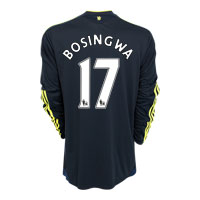 chelsea Away Shirt 2009/10 with Bosingwa 17