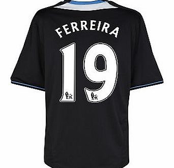 Adidas 2011-12 Chelsea Away Football Shirt (Ferreira 19)
