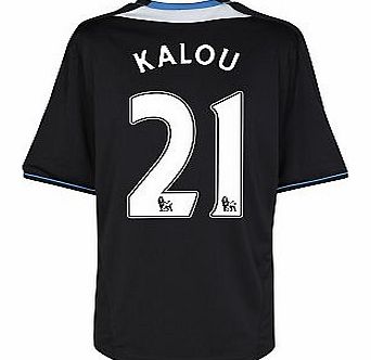 Adidas 2011-12 Chelsea Away Football Shirt (Kalou 21)