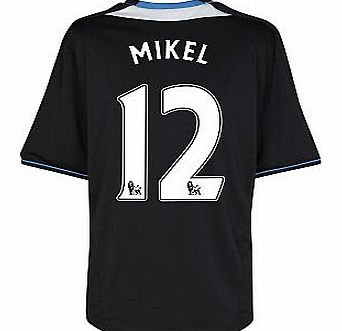 Adidas 2011-12 Chelsea Away Football Shirt (Mikel 12)