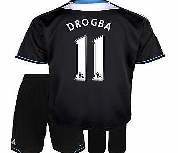 Adidas 2011-12 Chelsea Away Little Boys Kit (Drogba 11)