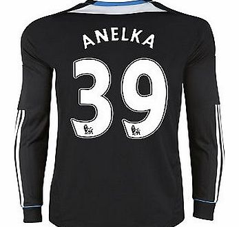 Adidas 2011-12 Chelsea L/S Away Shirt (Anelka 39)