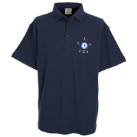 Chelsea Champions League Polo Top - Navy.