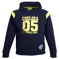 chelsea Davidson Hoodie - Navy - Kids.