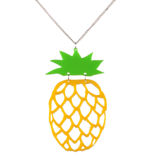Chelsea Doll Kitsch Pineapple Necklace from Chelsea Doll