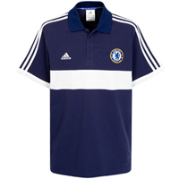 Chelsea Essential Cotton Polo - New Navy/White.